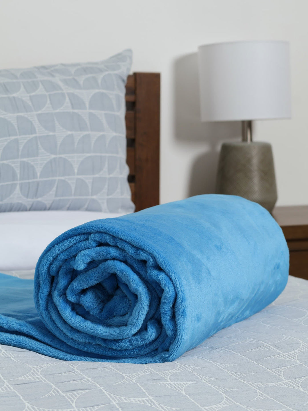 Coral Fleece Blanket - Teal