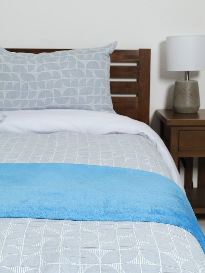 Coral Fleece Blanket - Teal