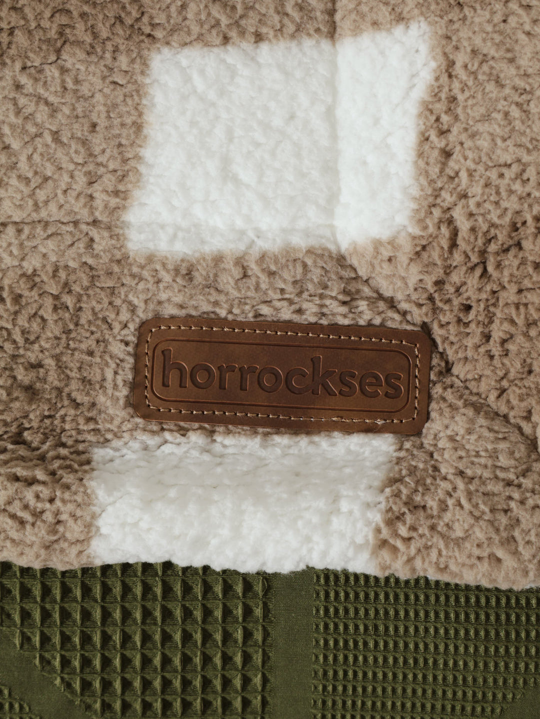 Scottish Checked Sherpa Blanket