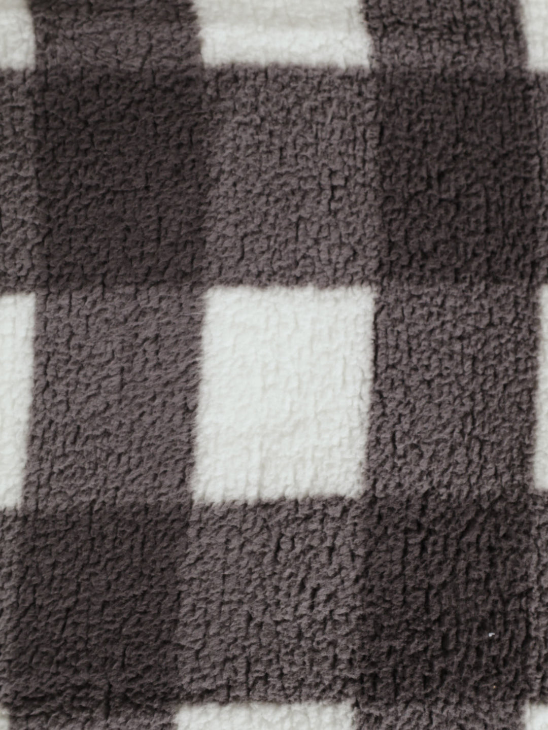 Scottish Checked Sherpa Blanket