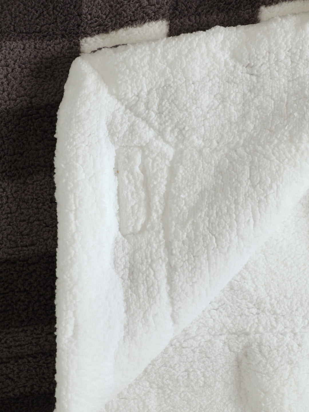 Scottish Checked Sherpa Blanket