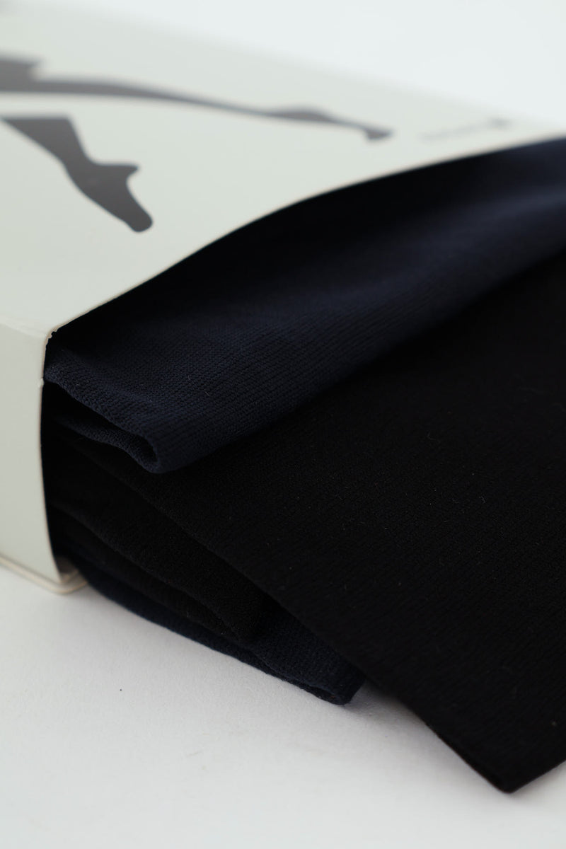 2 Pack Opaque Stockings - Black/Navy