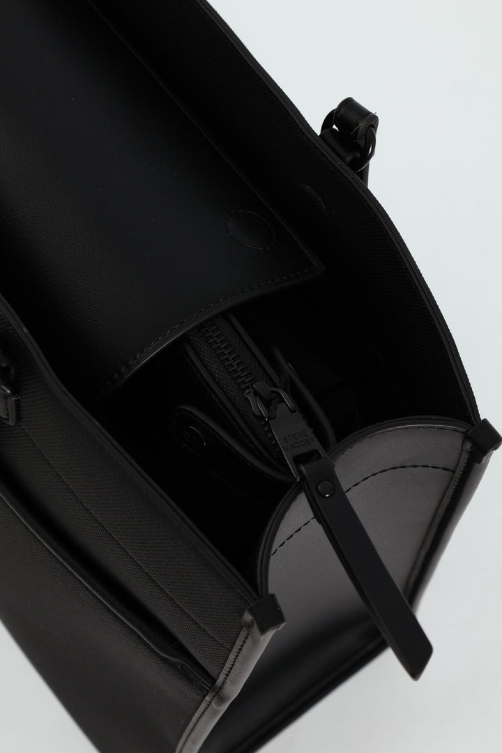 Bence Large Tote Bag - Black