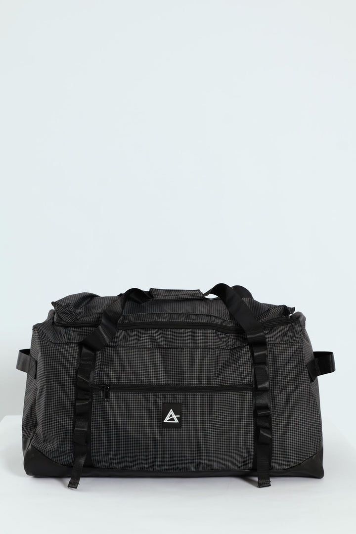 Sports Duffel Bag - Black