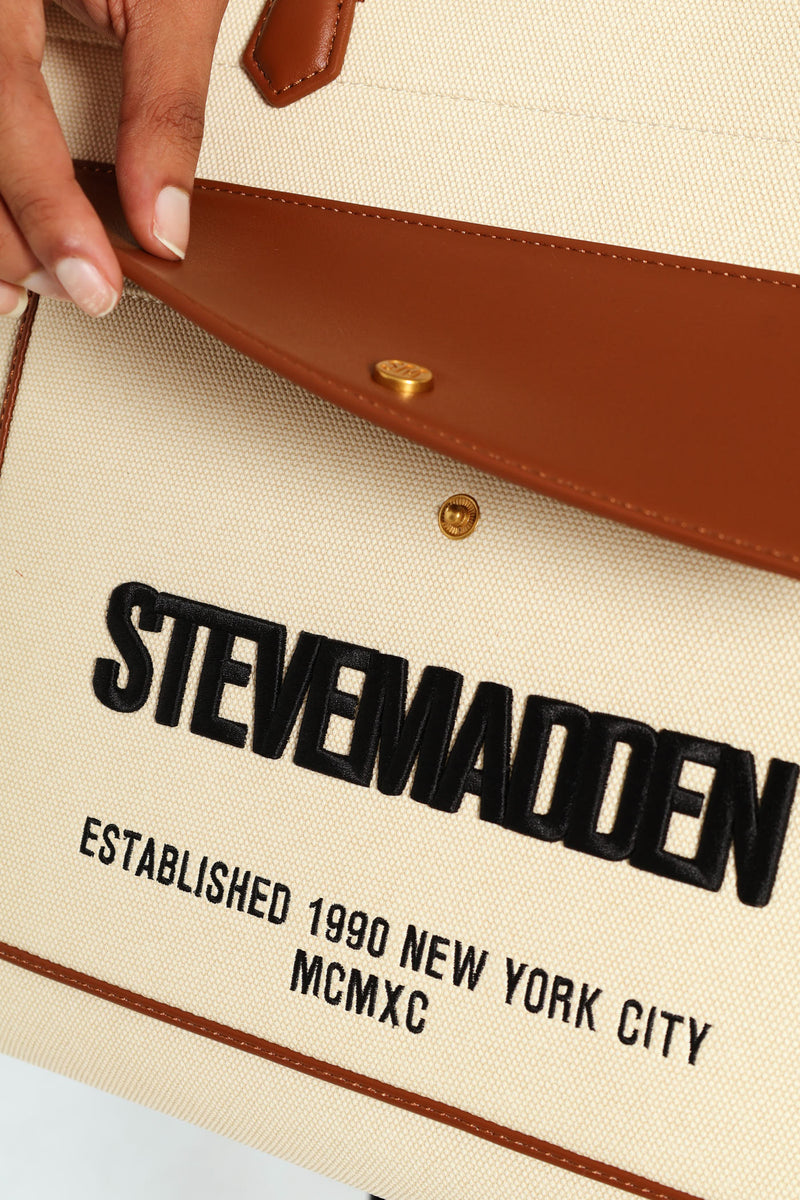 Bence Large Tote Bag - Cognac