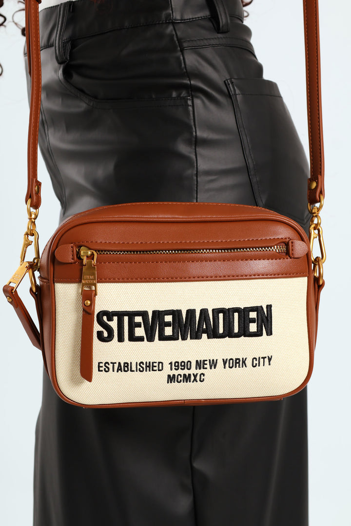 Baize Camera Bag - Cognac