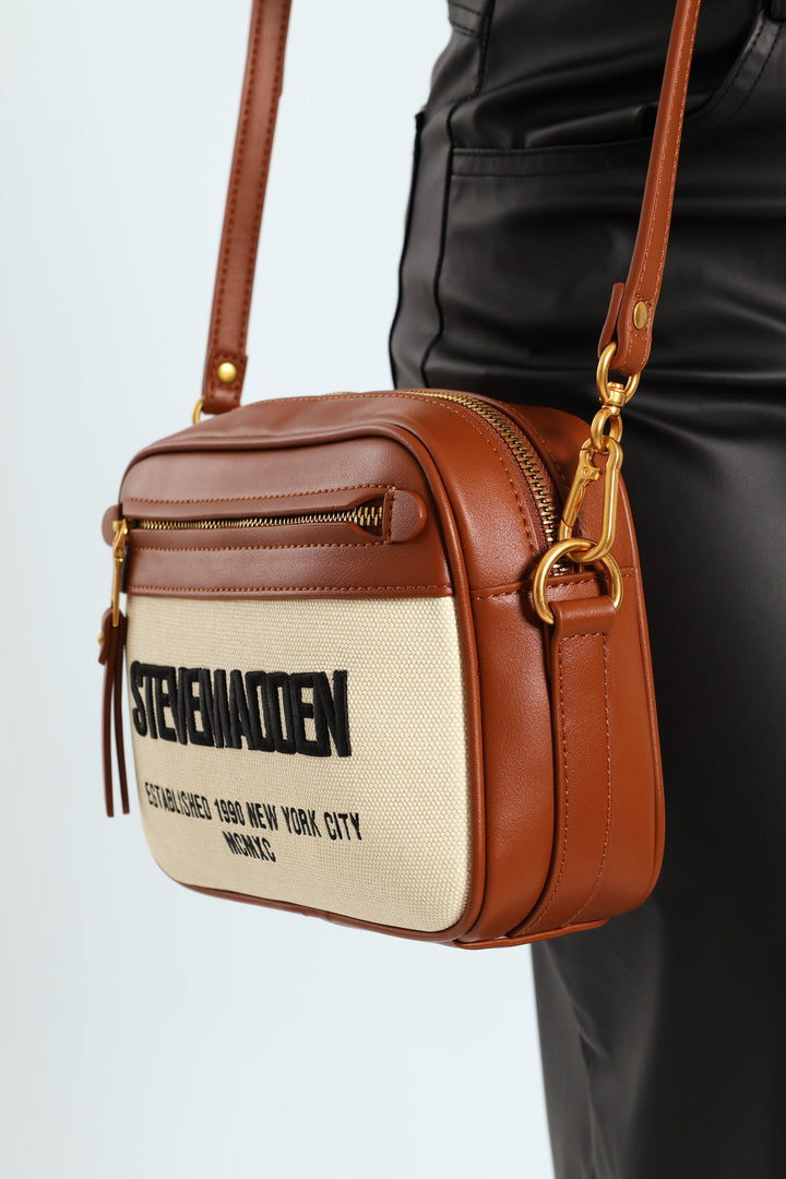 Baize Camera Bag - Cognac