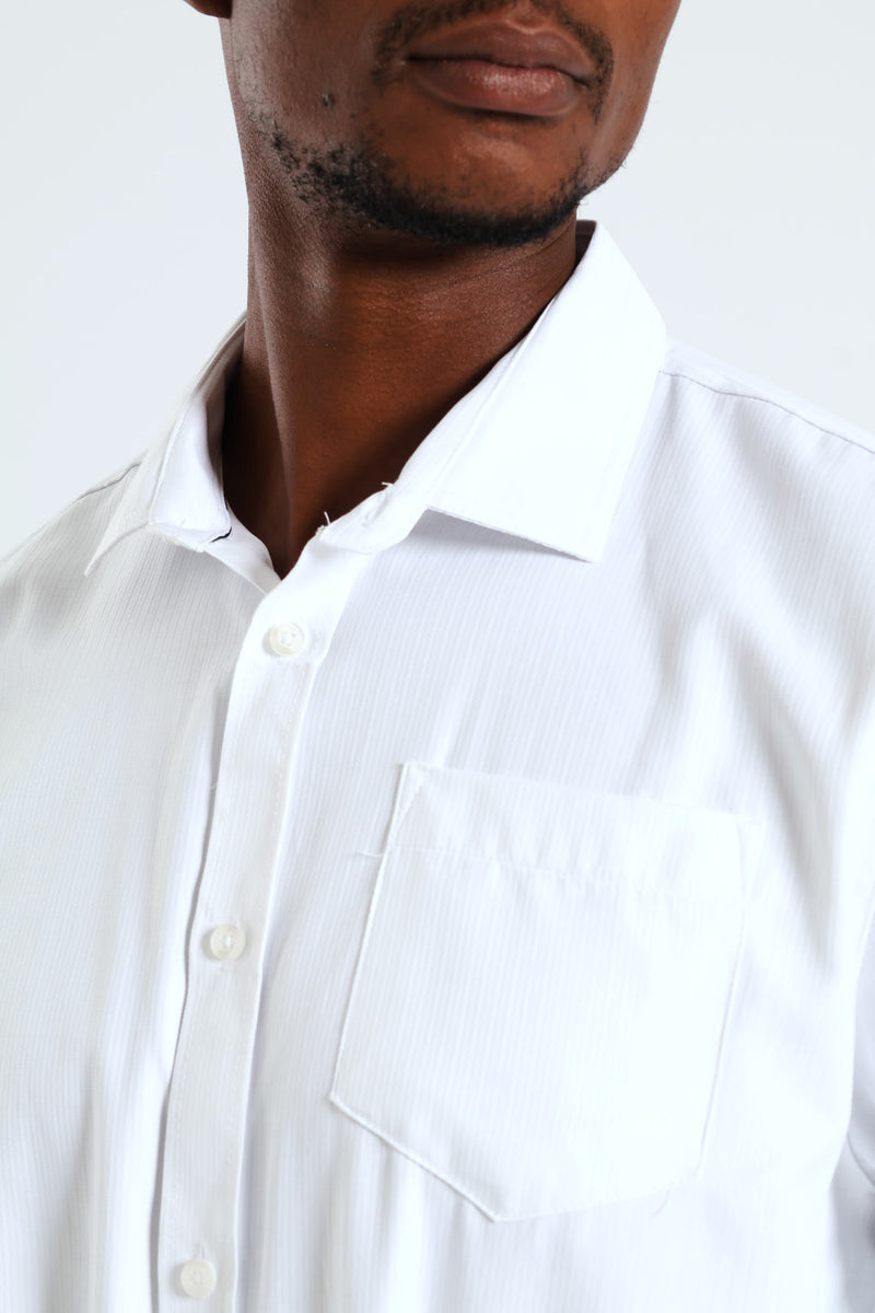 Summer Dobby Shirt - White