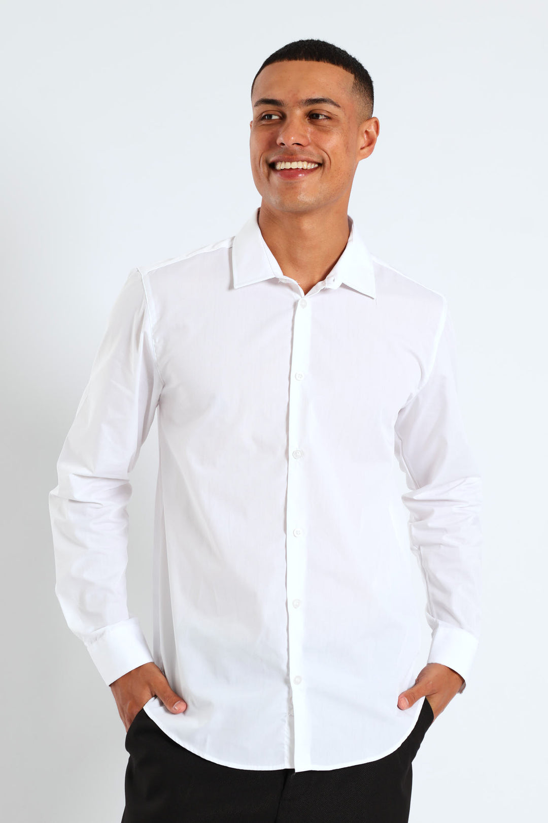 Men's Easy Care Shirt - White