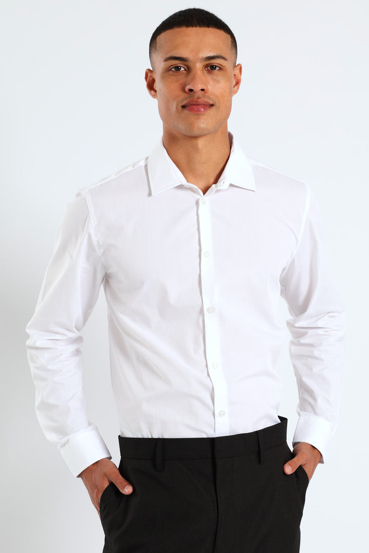 Men's Easy Care Shirt - White