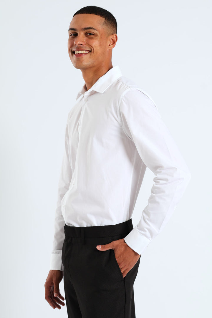 Men's Easy Care Shirt - White