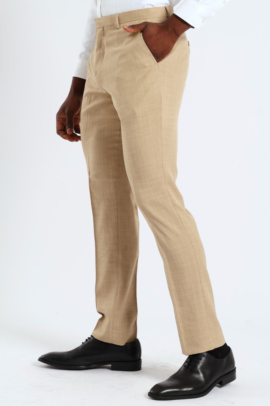 Slim Fit Essential Suit Trouser - Tan
