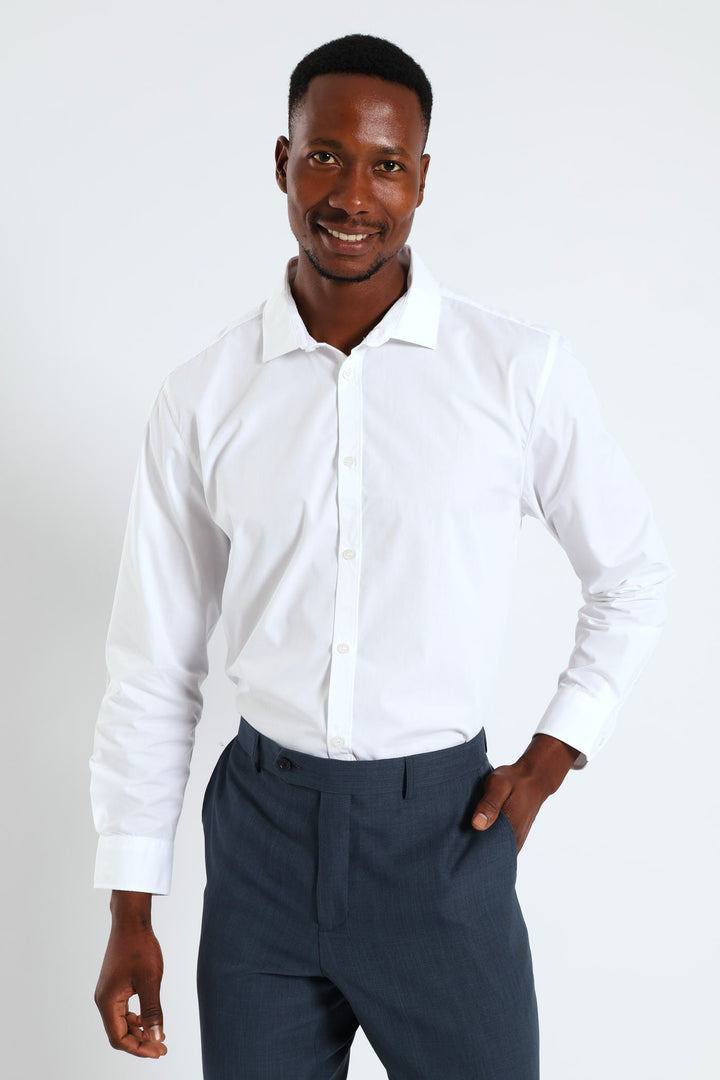 Men's Easy Care Shirt - White