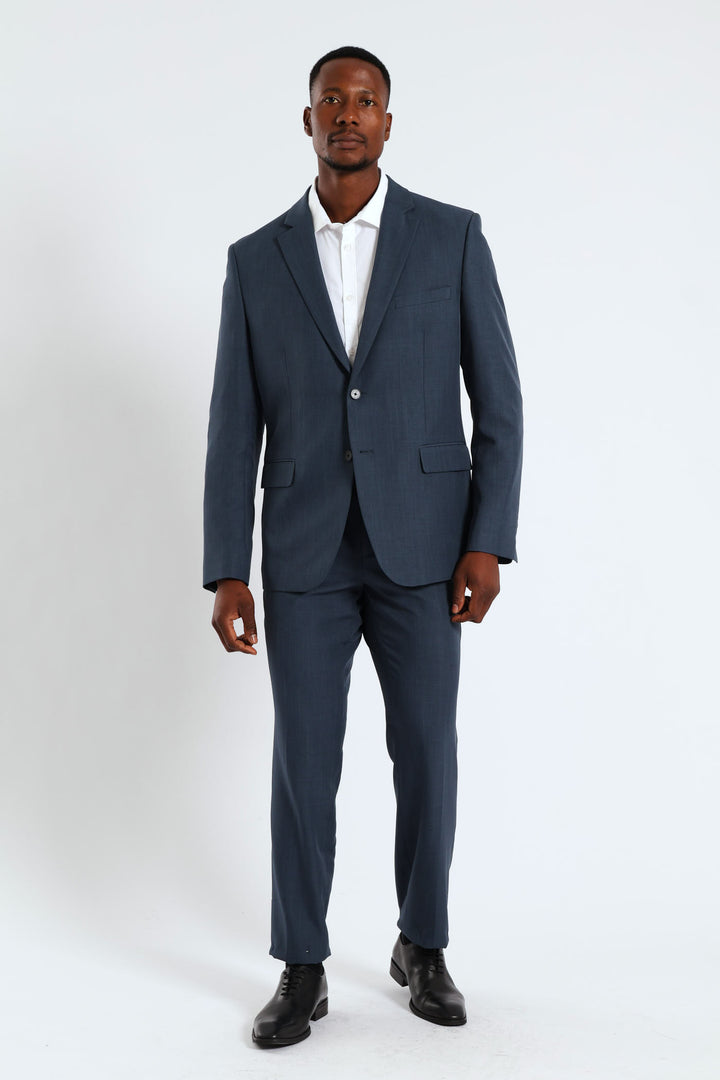 Regular Fit Essential Suit Jacket - Petrol