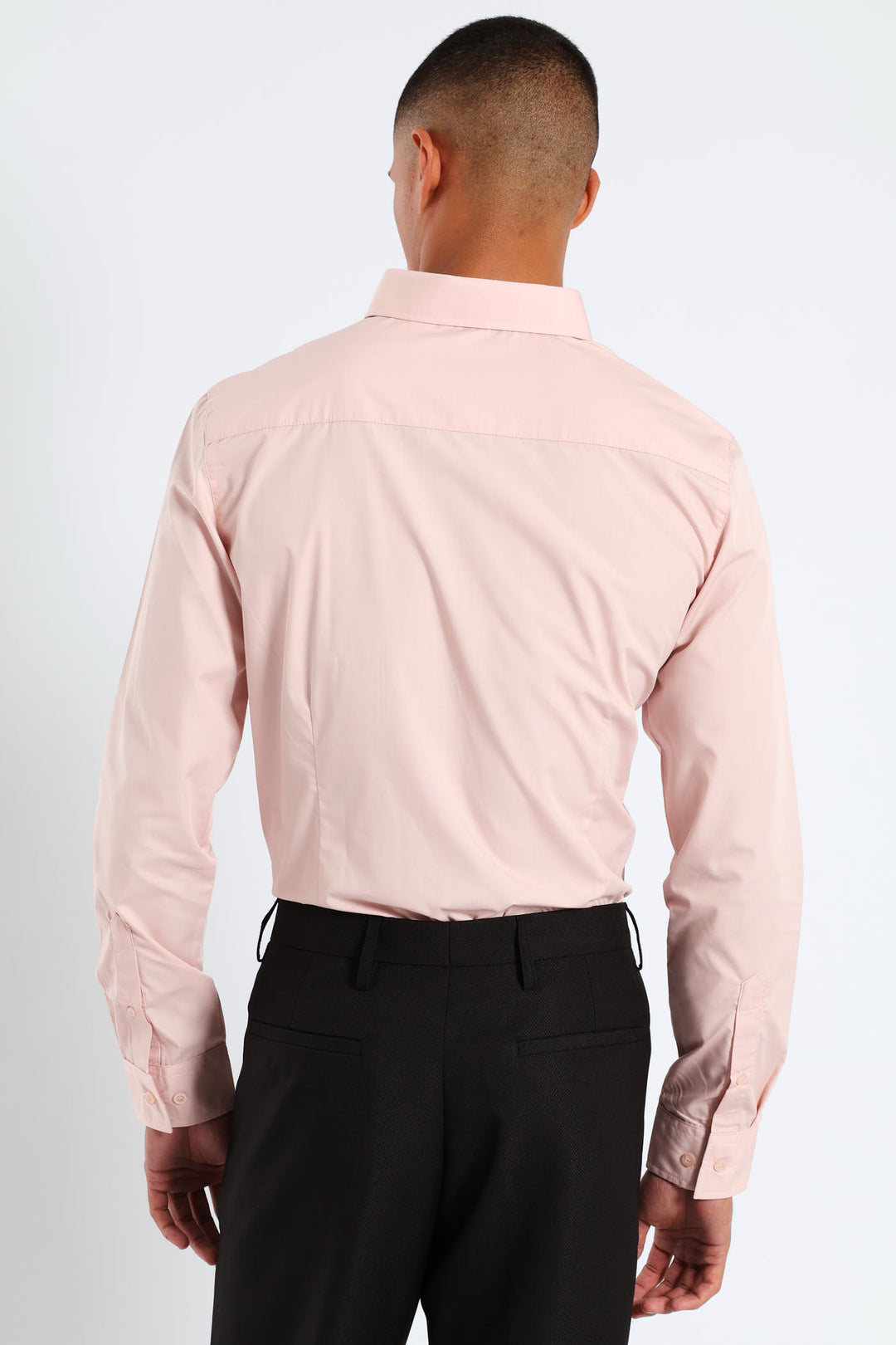 Easy Care Long Sleeve Shirt - Light Pink