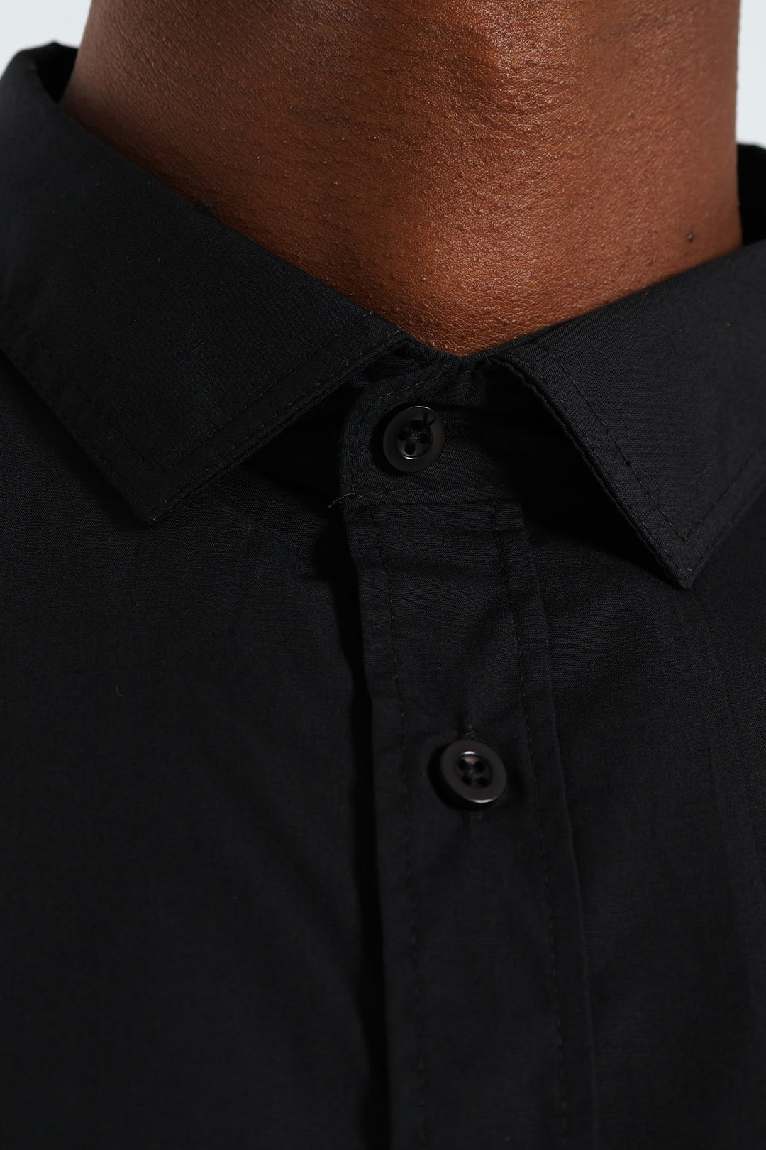 Long Sleeve Easy Care Shirt - Black