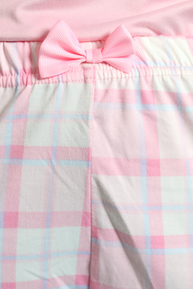 Girls Queen Long Bottom Set - Pink