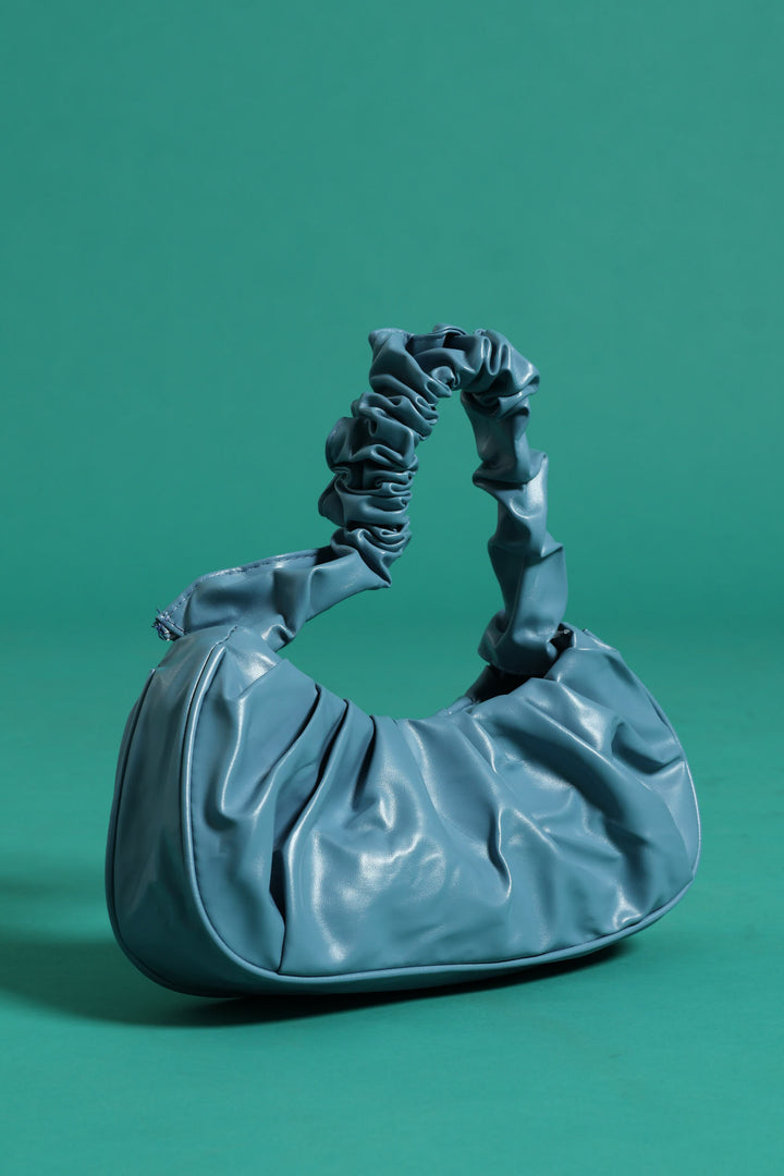 Girls Moon Shape Shoulder Bag - Blue