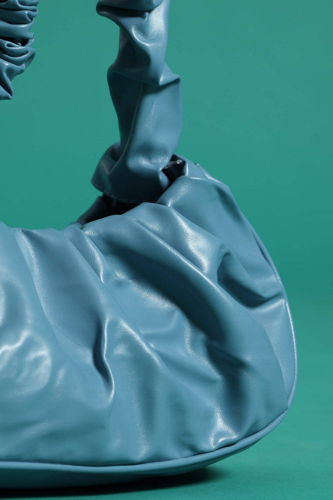 Girls Moon Shape Shoulder Bag - Blue