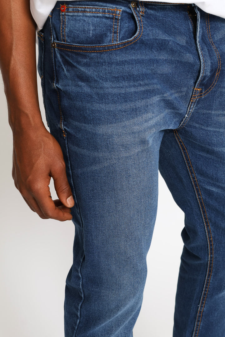 Slim Fashion Denim - Mid Wash