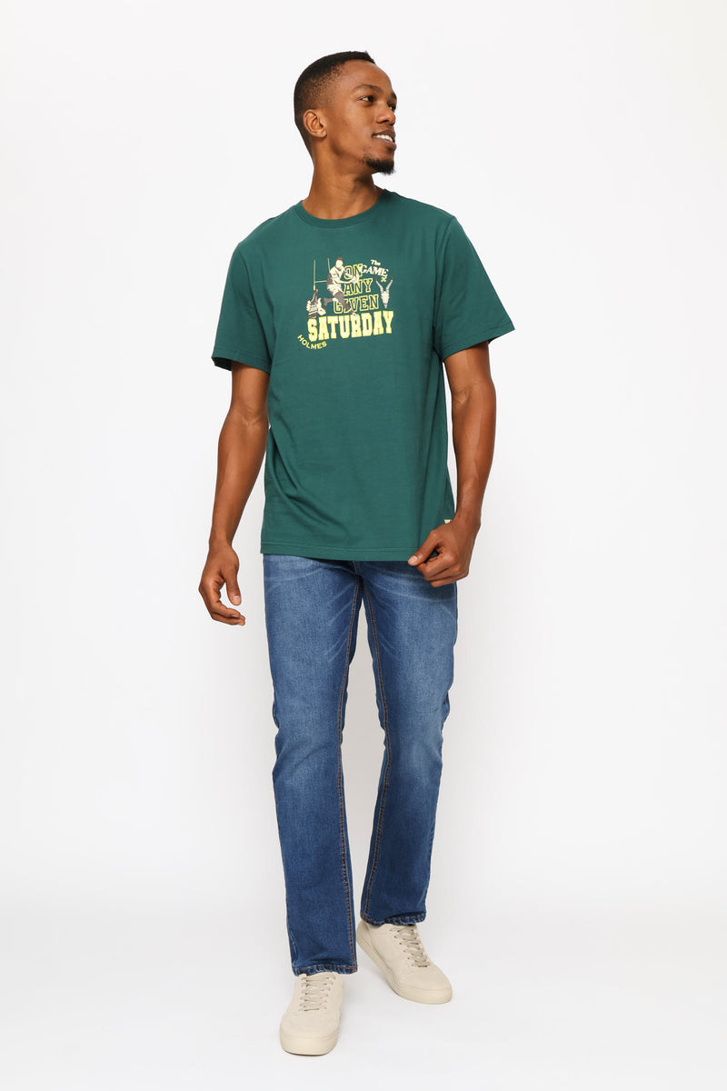 The Game Tee - Forest Green