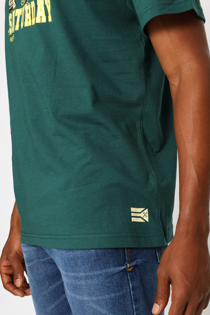The Game Tee - Forest Green
