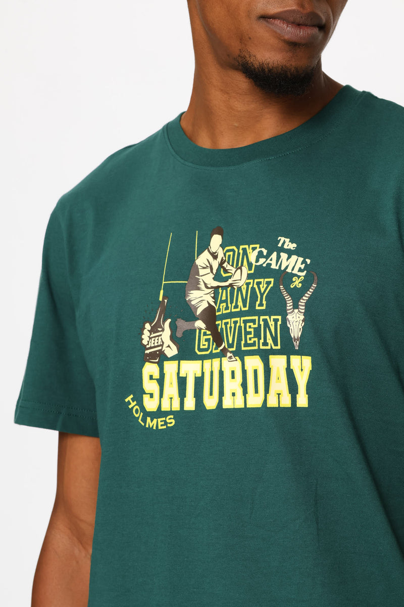 The Game Tee - Forest Green