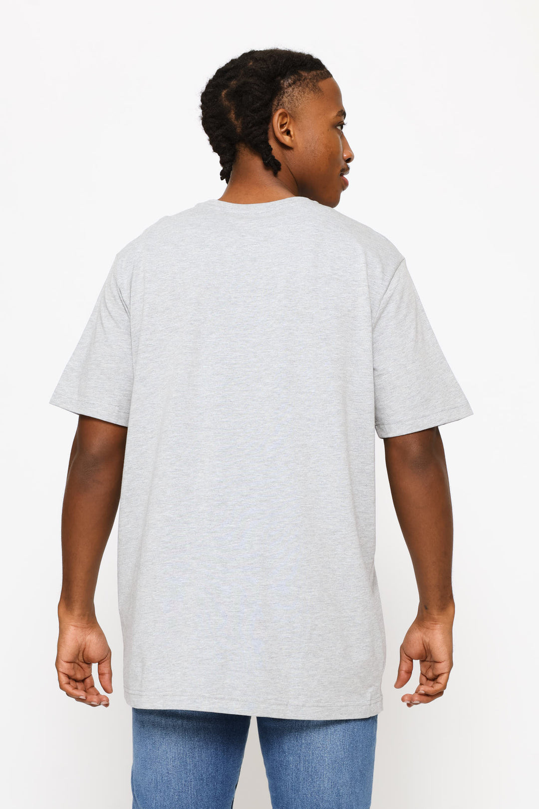 3 Pack Brand Tees - Green/Grey/Navy