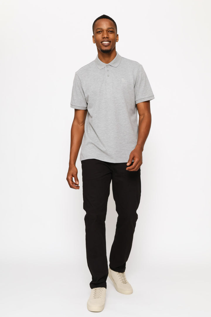 Straight Leg Chino - Black