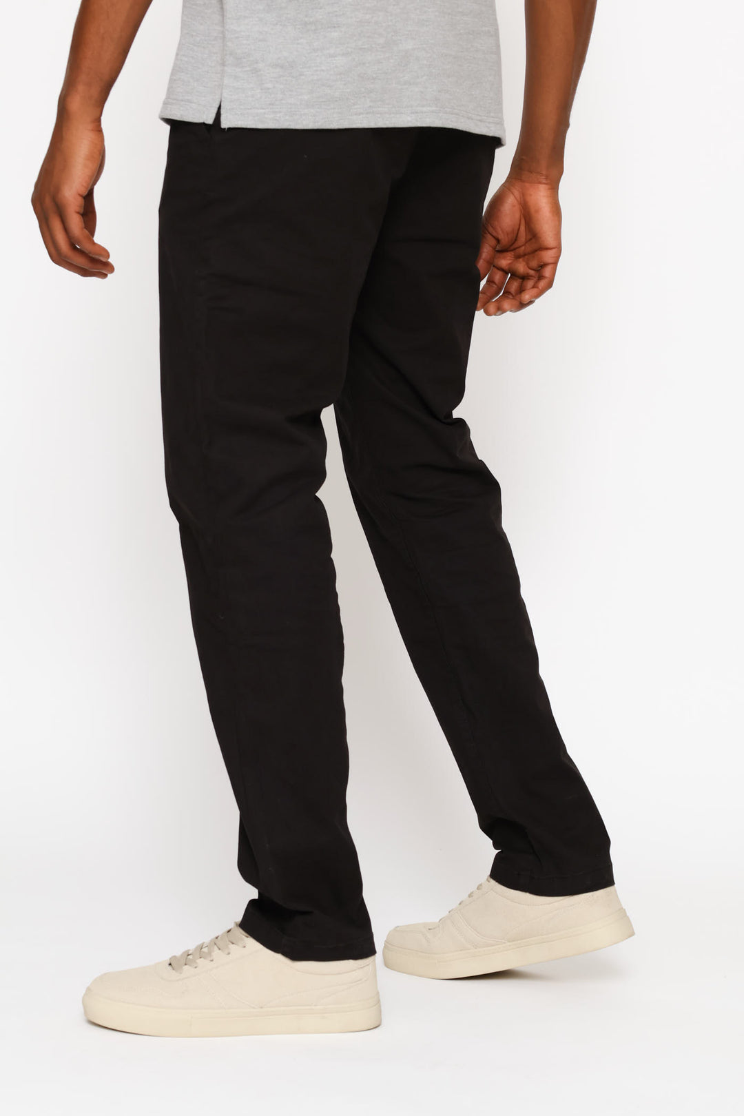 Straight Leg Chino - Black