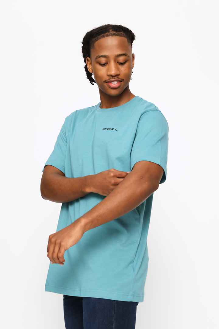 3 Pack Brand Tees - White/Blue/Black