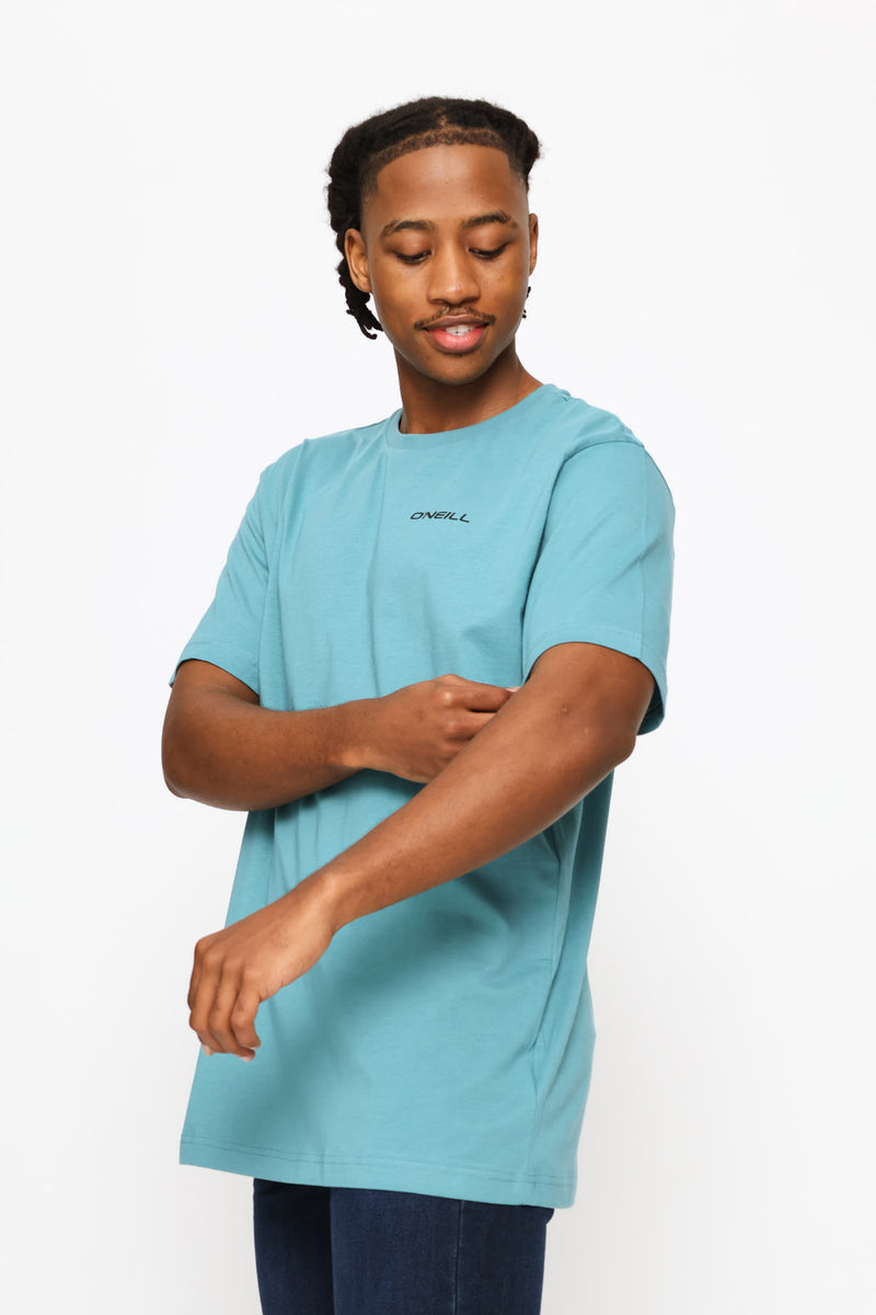 3 Pack Brand Tees - White/Blue/Black