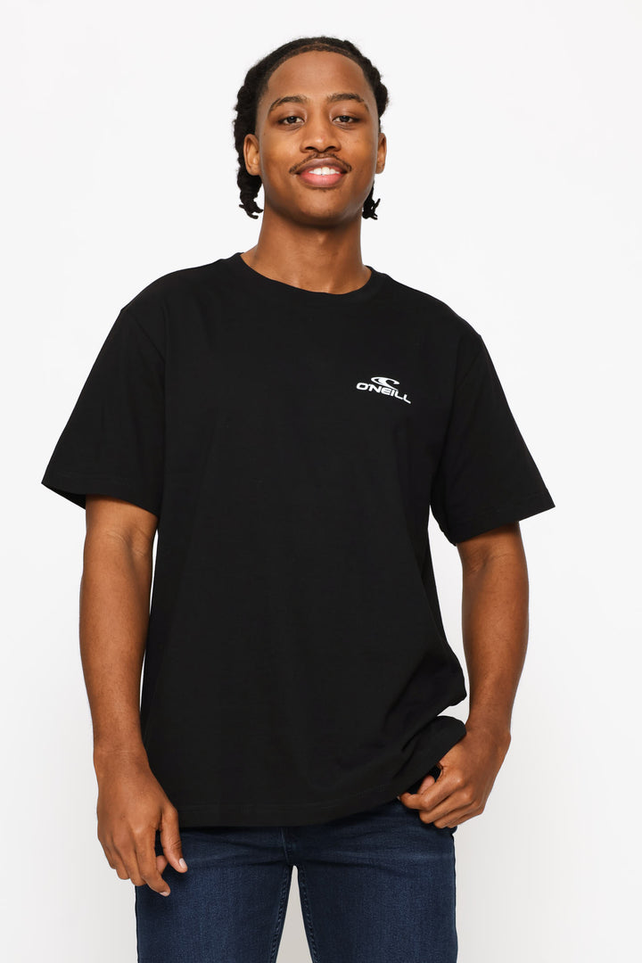 3 Pack Brand Tees - White/Blue/Black