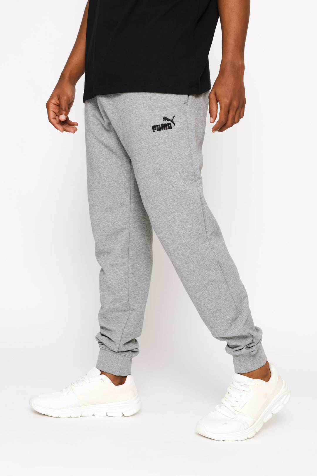 Essential No. 1 Logo Slim Sweatpants - Grey