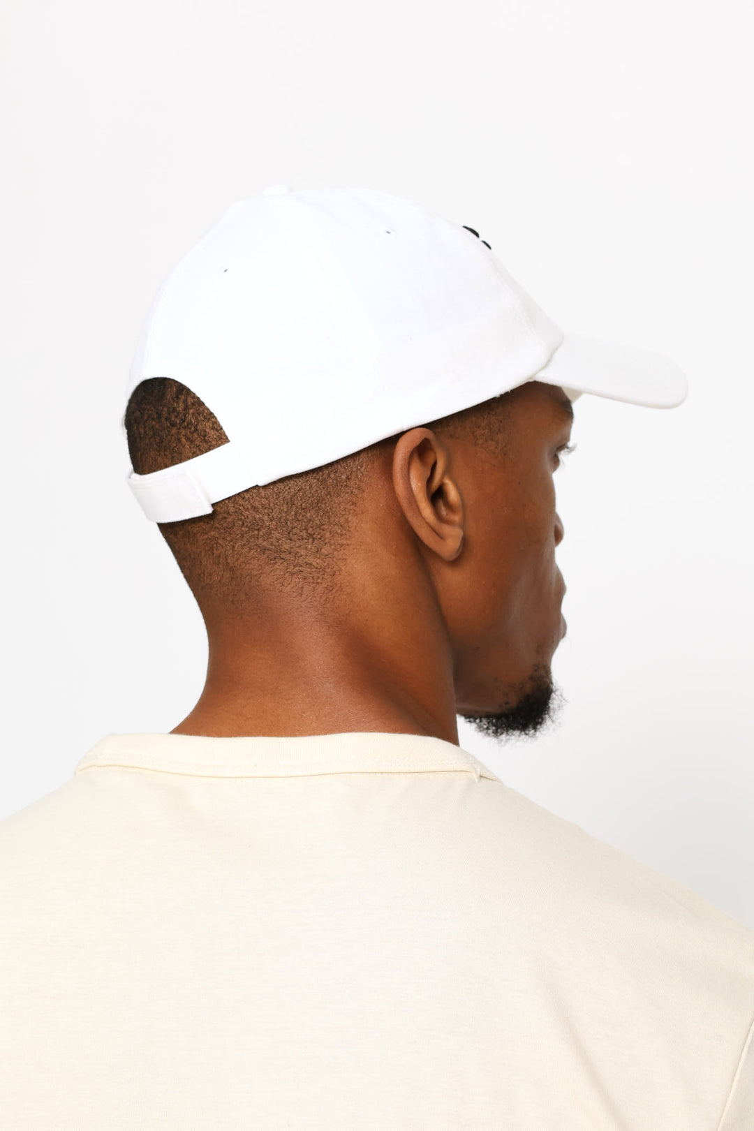Essential Cat Baseball Cap - White