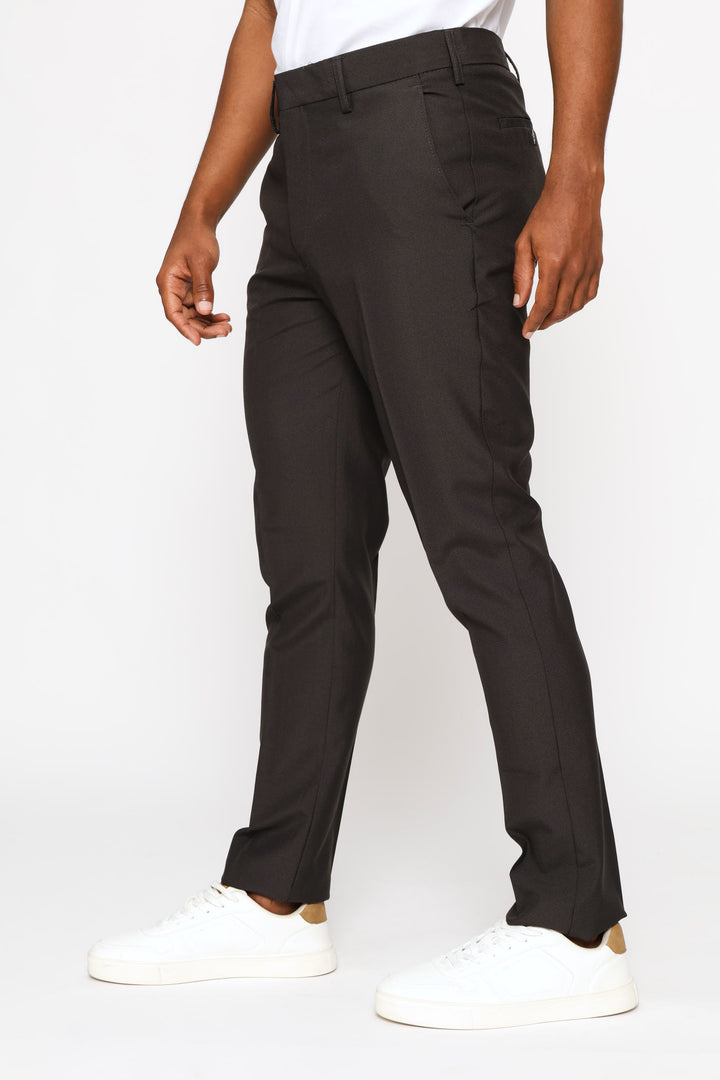 Surface Interest Smart Trouser - Charcoal
