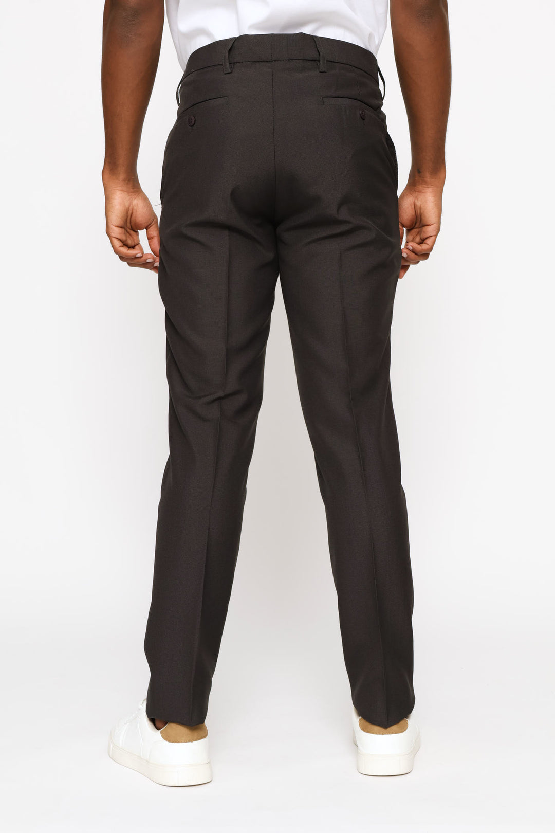 Surface Interest Smart Trouser - Charcoal
