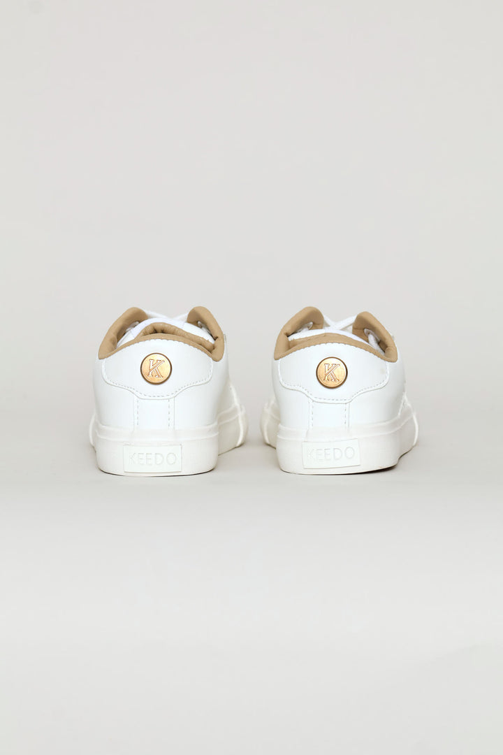 Keedo Boys Sneaker - White