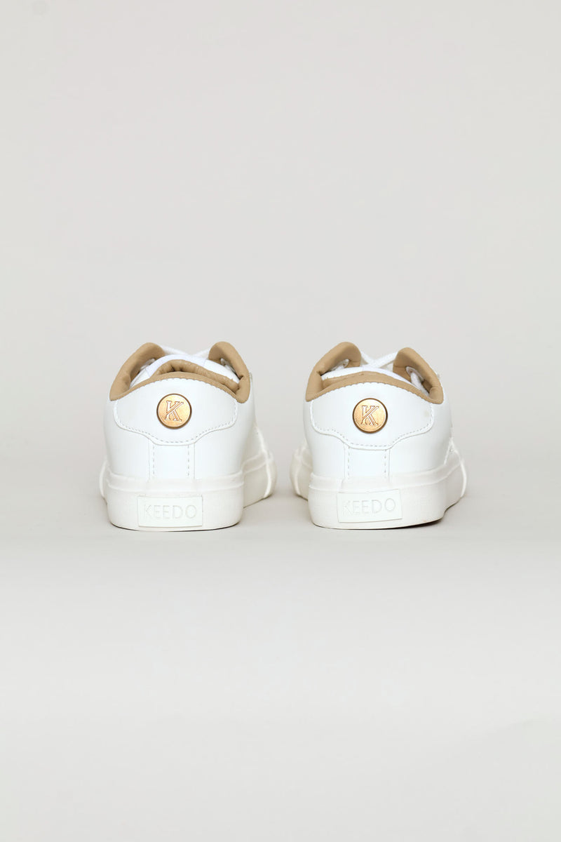 Keedo Boys Sneaker - White