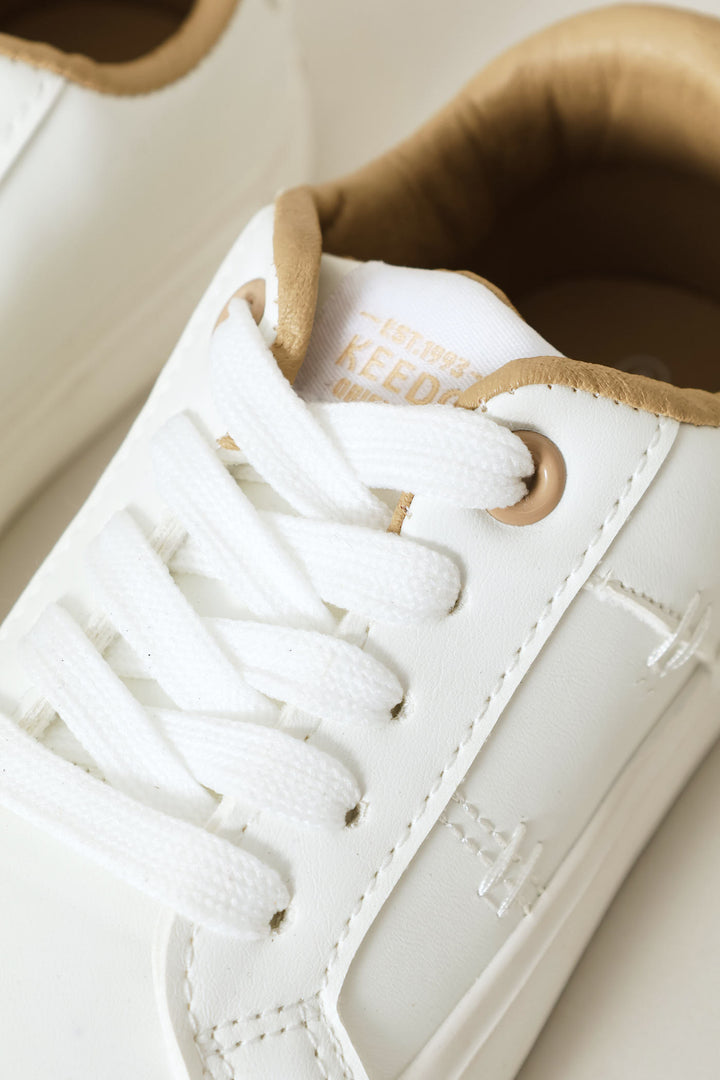 Keedo Boys Sneaker - White