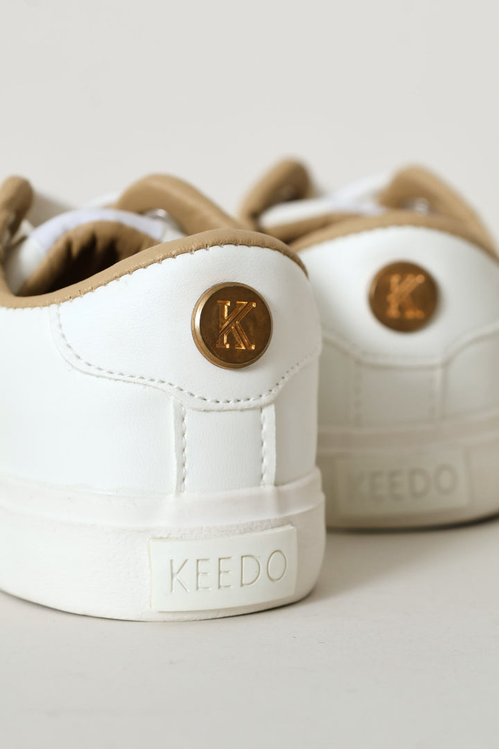 Keedo Boys Sneaker - White