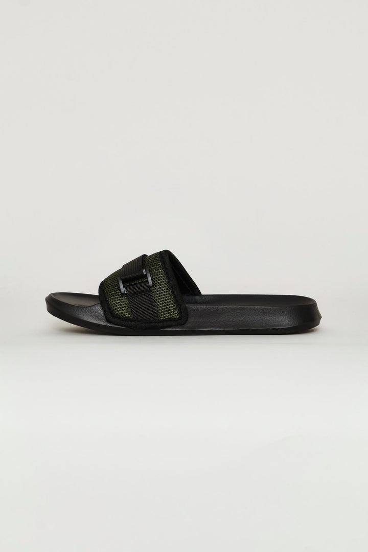 Boys Utlity Slide - Olive
