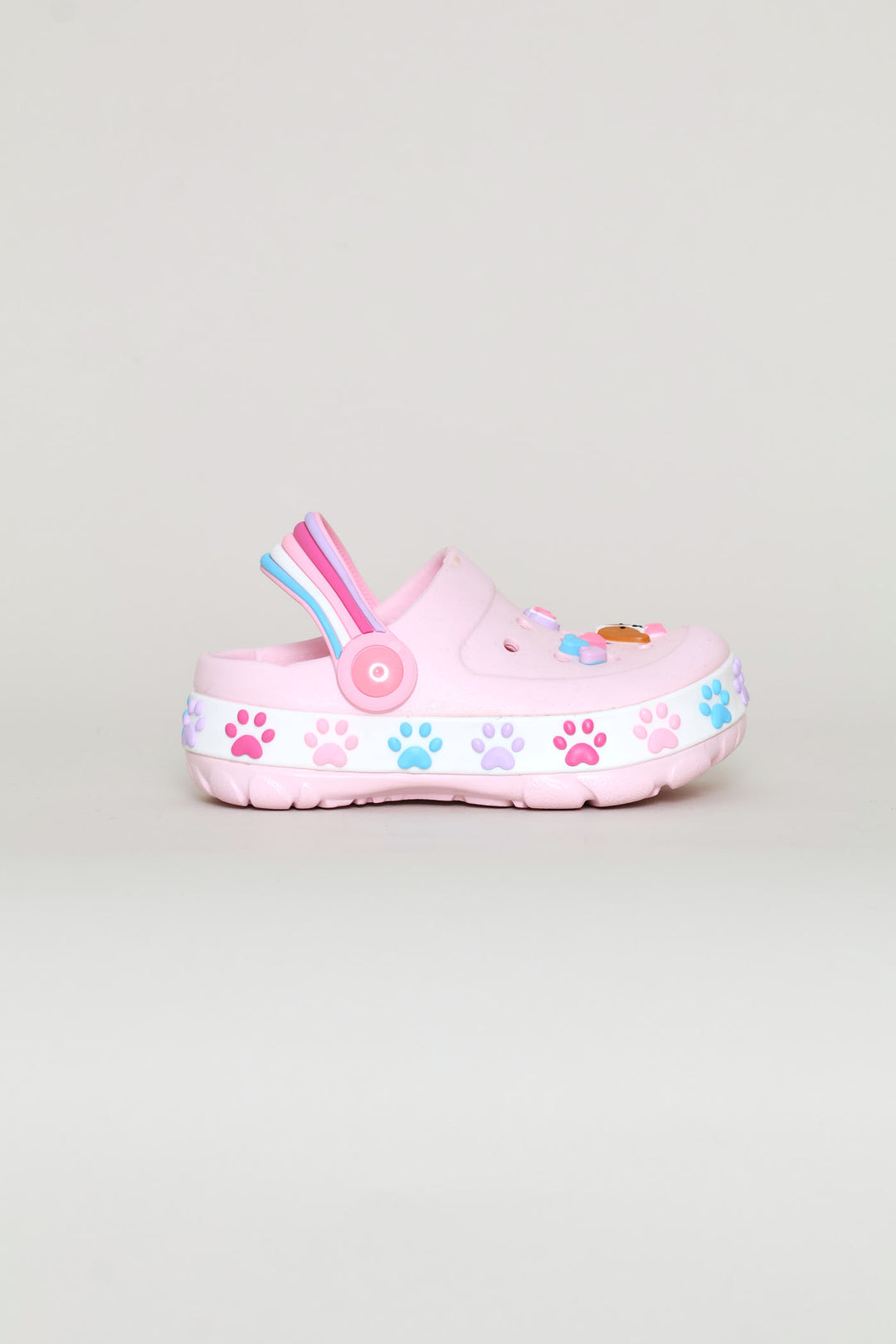 Baby Girls Paws Clog - Pink
