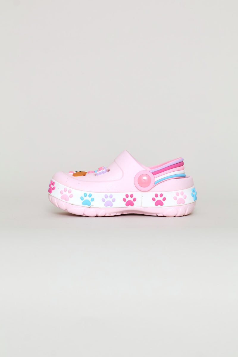 Baby Girls Paws Clog - Pink