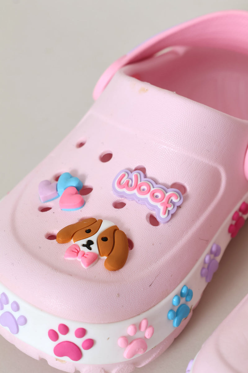 Baby Girls Paws Clog - Pink