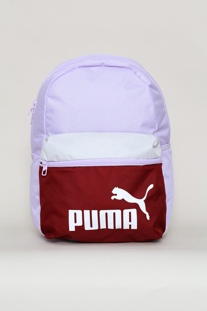 Phase Colorblock Backpack - Lavender