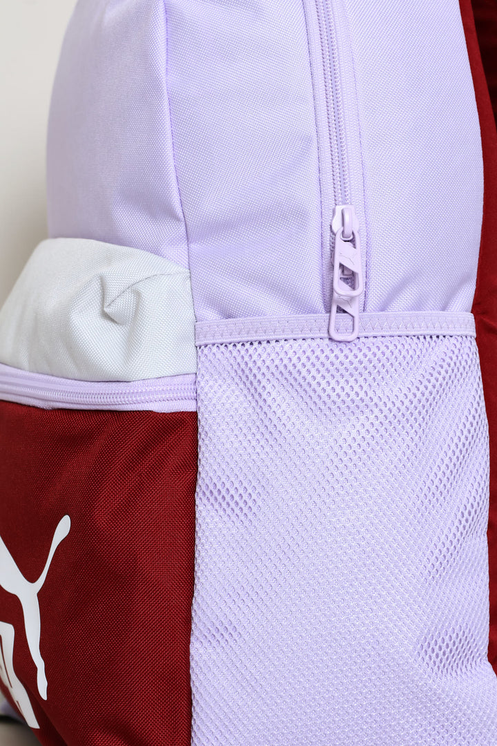 Phase Colorblock Backpack - Lavender
