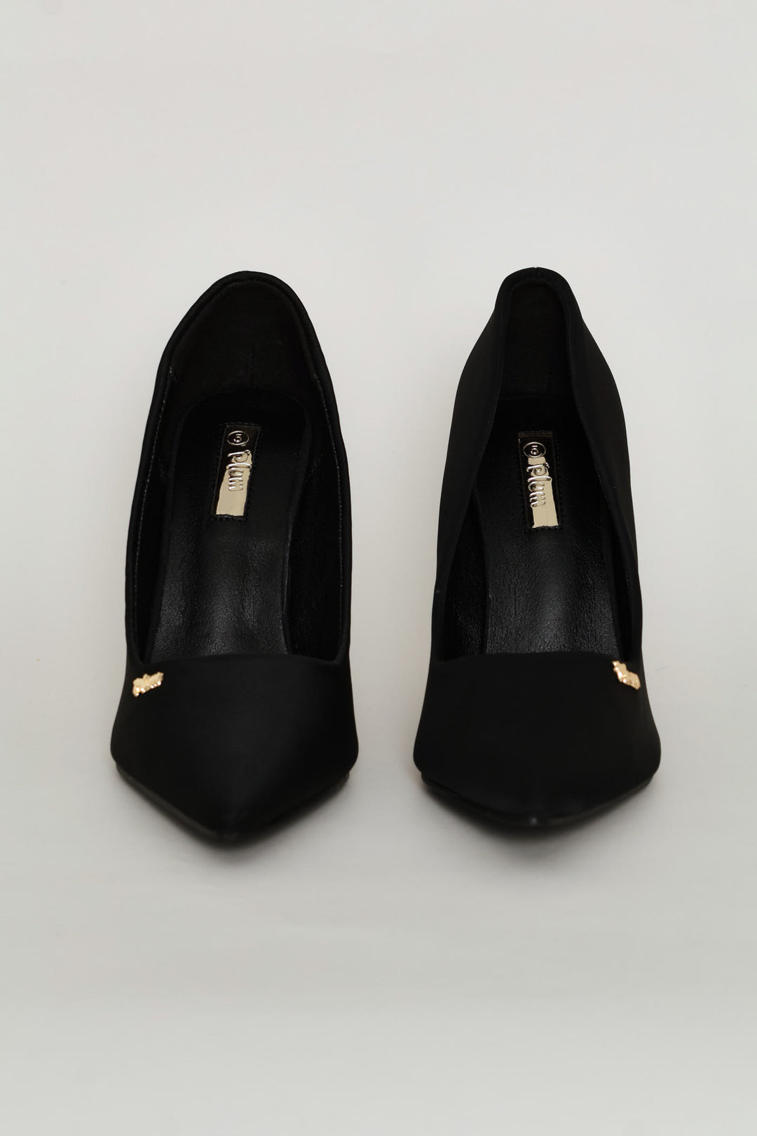 Suede Heel - Black