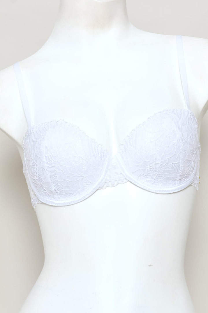 2 Pack Galloon Lace Multiway Bra - Black/White