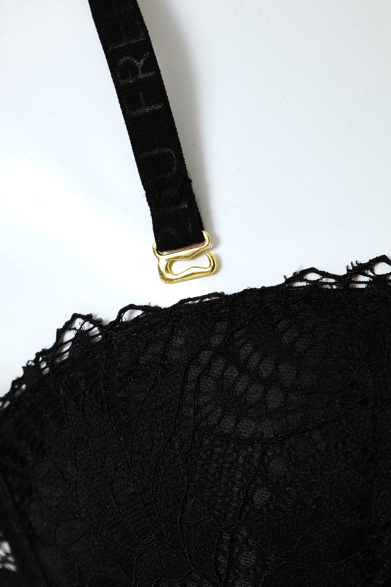 2 Pack Galloon Lace Multiway Bra - Black/White